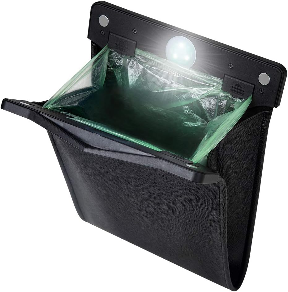 LED Car Trash Can